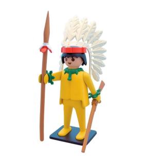 Le Chef Indien Playmobil Collectoys Plastoy