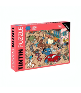 Puzzle Accident sur la Place + Poster