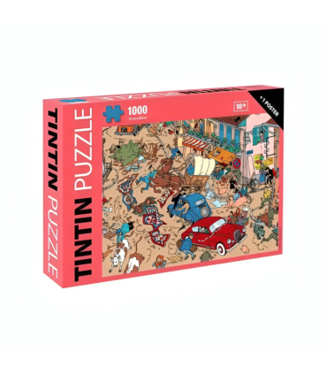 Puzzle Accident sur la Place + Poster