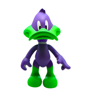 Daffy Duck Fancy - Violet & Vert