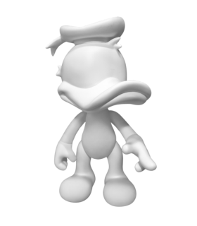 Donald Duck - Blanc