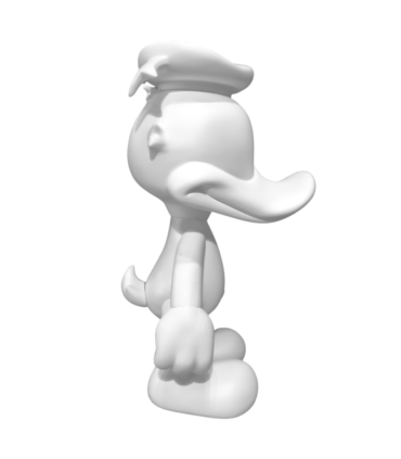 Donald Duck - Blanc