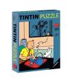Puzzle Tintin-Tintin prenant son thé