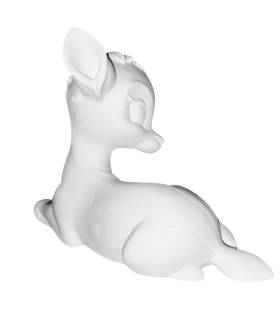 Bambi Blanc Mat - Statuette