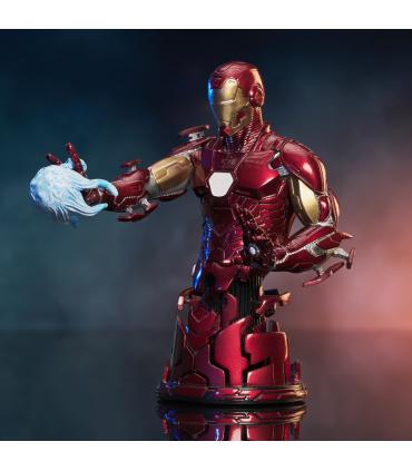 Figurine Buste Marvel Comic Iron Man Échelle 1/7 avec défaut