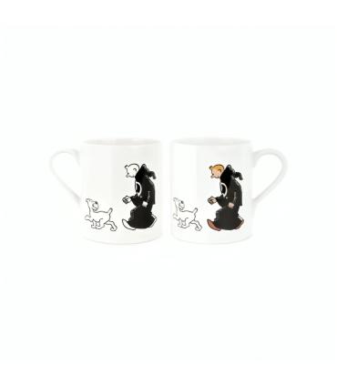 Mug Tintin Les Cigares du Pharaon N&B/Colorisé