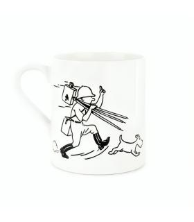 Mug Tintin au Congo N&B/Colorisé