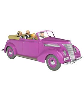 La Cabriolet des Dupondt Tintin et le Sceptre d'Ottokar N°65 1/24ème