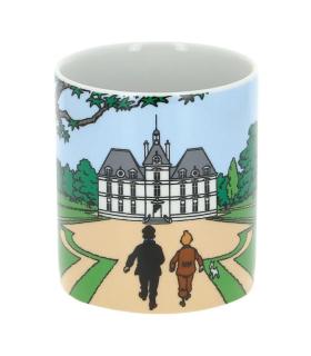 Tasse Mug Tintin Milou et Haddock Château de Moulinsart