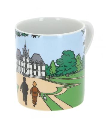 Tasse Mug Tintin Milou et Haddock Château de Moulinsart