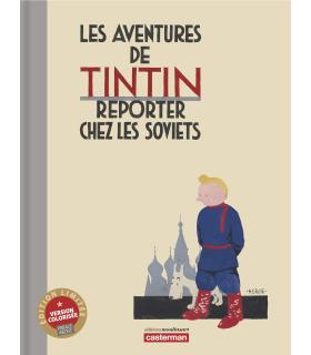 Tintin au pays des Soviets Édition noir et blanc colorisée Édition luxe