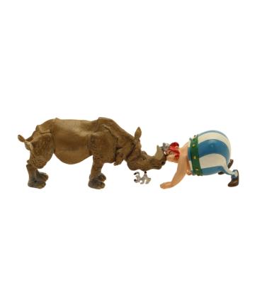 Obélix nez à nez avec le Rhinocéros PIXI 2369