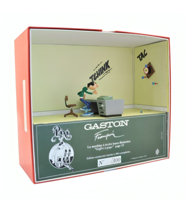 Gaston & la Machine à Écrire Lance-Fléchettes - Pixi