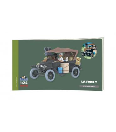La Ford T Noire Tintin au Congo Nº5 1/24ème