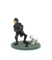 Tintin en armure - Coffret figurine plastique 8 cm