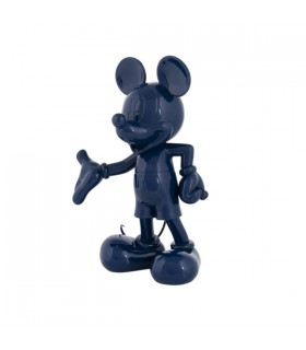 Mickey Welcome Bleu laqué