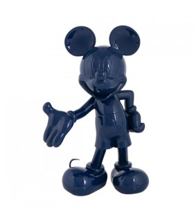 Mickey Welcome Bleu laqué