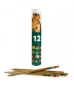 Boîte de 12 Crayons de Couleurs Verte Tintin