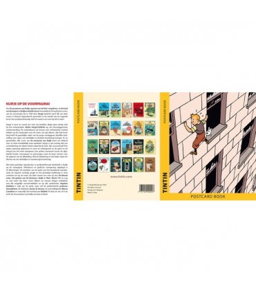 Set De 24 Cartes Postales : Tintin Couverture