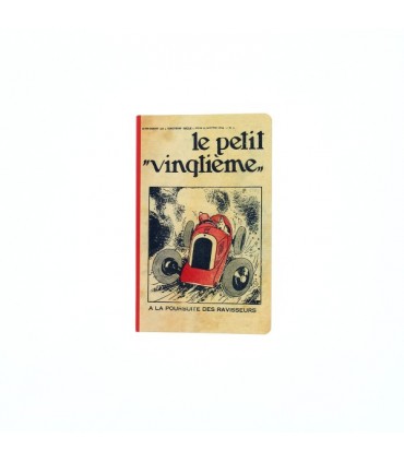 Carnet de notes Grand Format Petit-Vingtième « Bolide rouge »