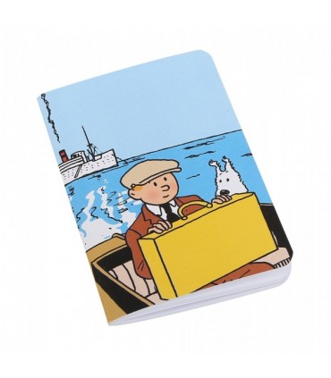 Carnet de Note Petit - Tintin et Milou Bateau