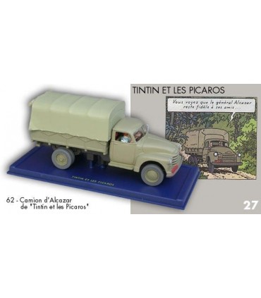 Le Camion d'Alcazar de Tintin et les Picaros