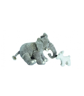 Peluche Milou & L'Élephant