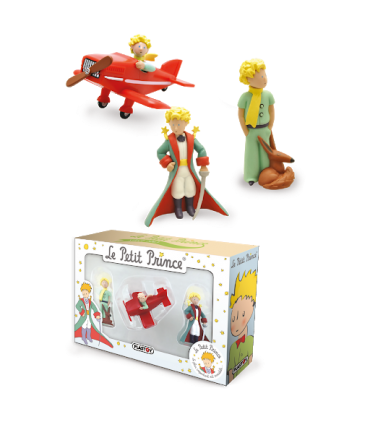 Coffret 3 Figurines Le Petit Prince