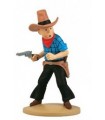 Tintin en cow-boy - Figurine résine 12 cm