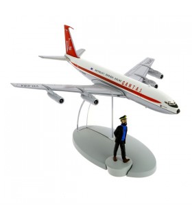 Le Boeing 707 Qantas Australia's Overseas et Haddock - Vol 714 pour Sydney