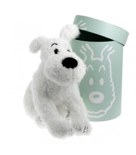 Peluche Milou 37cm - Boîte Cadeau