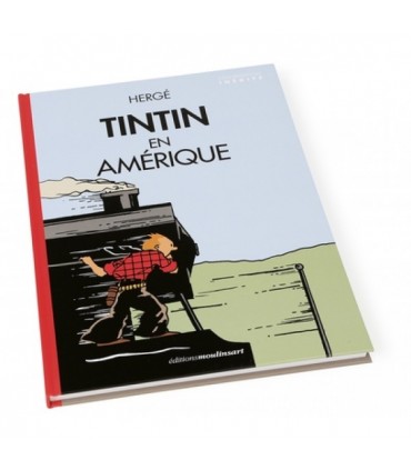 Tintin en Amérique Colorisé - Locomotive
