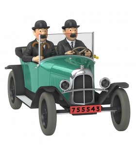 La 5CV Trèfle des Dupondt - Tintin Au Pays de l'Or Noir 1/24e