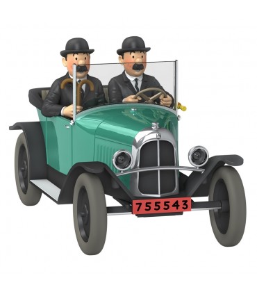 La 5CV Trèfle des Dupondt - Tintin Au Pays de l'Or Noir 1/24e