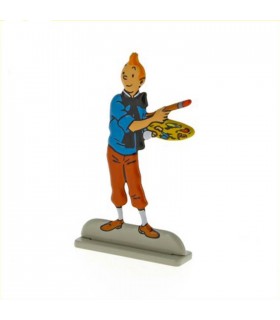 Tintin Relief - Tintin peintre