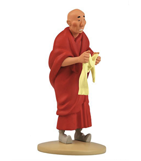 Le Moine Foudre Bénie Tintin au Tibet Hergé Moulinsart 42226