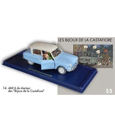 l'Ami 6 du Docteur Les Bijoux de la Castafiore En voiture Tintin Moulinsart 14