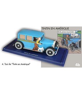 Le Taxi de Tintin en Amérique En Voiture Tintin Hergé Moulinsart 04