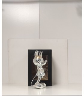 Mickey Welcome Galaxy Chromé Argent & Or