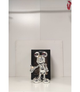 Mickey Welcome Galaxy Chromé Argent & Or