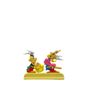 Les Archives Astérix - Atlas - Figurine Métal N°31 - Astérix & Moralélastix