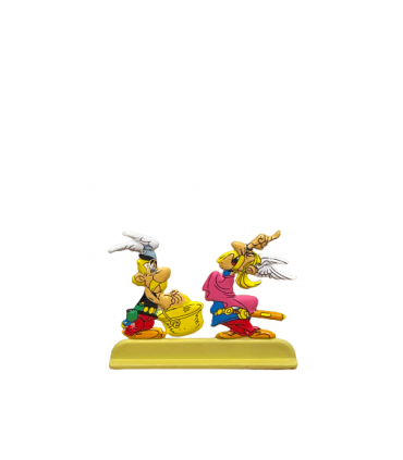 Les Archives Astérix - Atlas - Figurine Métal N°31 - Astérix & Moralélastix