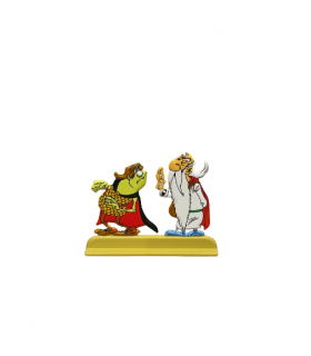 Les Archives D'Astérix - Atlas - Figurine Métal N°22 - Panoramix & Acidentrix