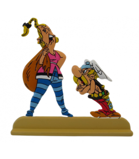 Les Archives Astérix - Atlas - Figurines Métal N°28 - Maestria & Astérix