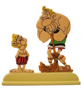 Les Archives d'Asterix - Atlas - Figurines Métal N°3 - Astérix & Cornedurus