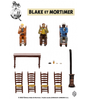 Blake & Mortimer - Blake, Mortimer et Nazir au Pub - Le Sarcophage du 6e Continent Tome 1