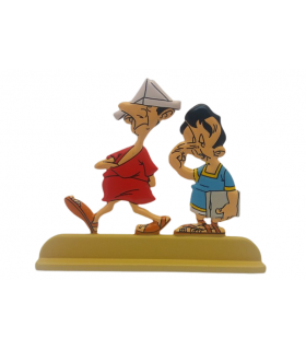 Les Archives Astérix - Atlas - Figurines Métal N°37 - Un fou & Caïus Pupus