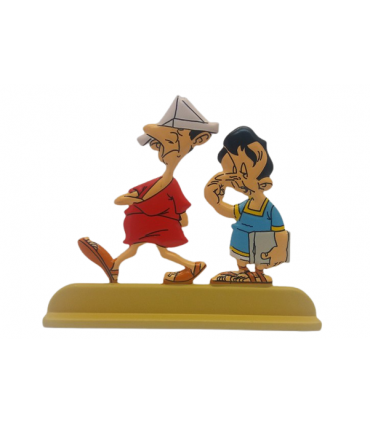 Les Archives Astérix - Atlas - Figurines Métal N°37 - Un fou & Caïus Pupus