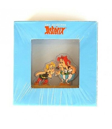 Les Archives Astérix - Atlas - Figurines Métal N°36 - Astérix et Obélix enfants