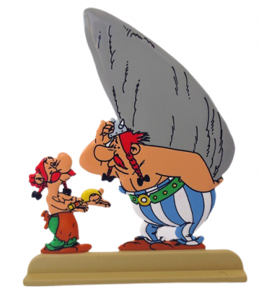 Les Archives Astérix - Atlas - Figurine Métal N°23 Amérix & Obélix